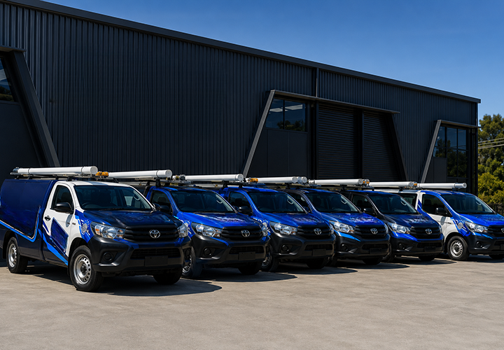 Fleet of Clontarf Blocked Drains plumbing vans