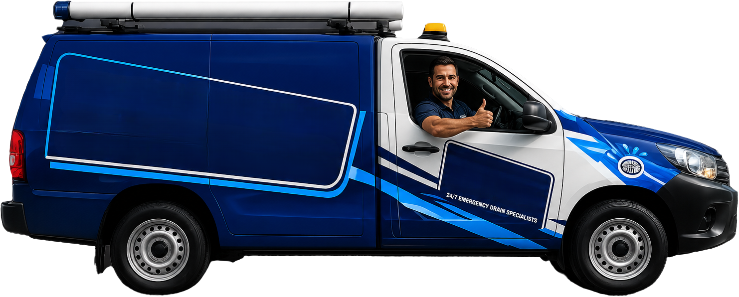 Clontarf Blocked Drains service van