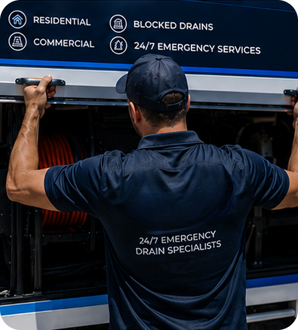 Licensed blocked drain plumber servicing a Clontarf home